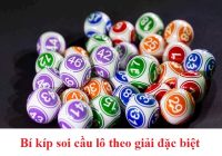 Soi lô đề siêu chuẩn theo giải đặc biệt